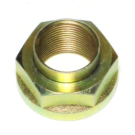 Midwest Fastener 24mm-1.5 x 23mm Zinc Plated Steel Extra Fine Thread Spindle & Axle Nuts 2PK 75527